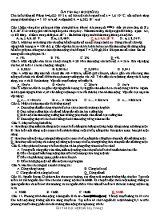 Đề ôn thi Đại học môn Vật lý Lớp 12 - Đề số 22